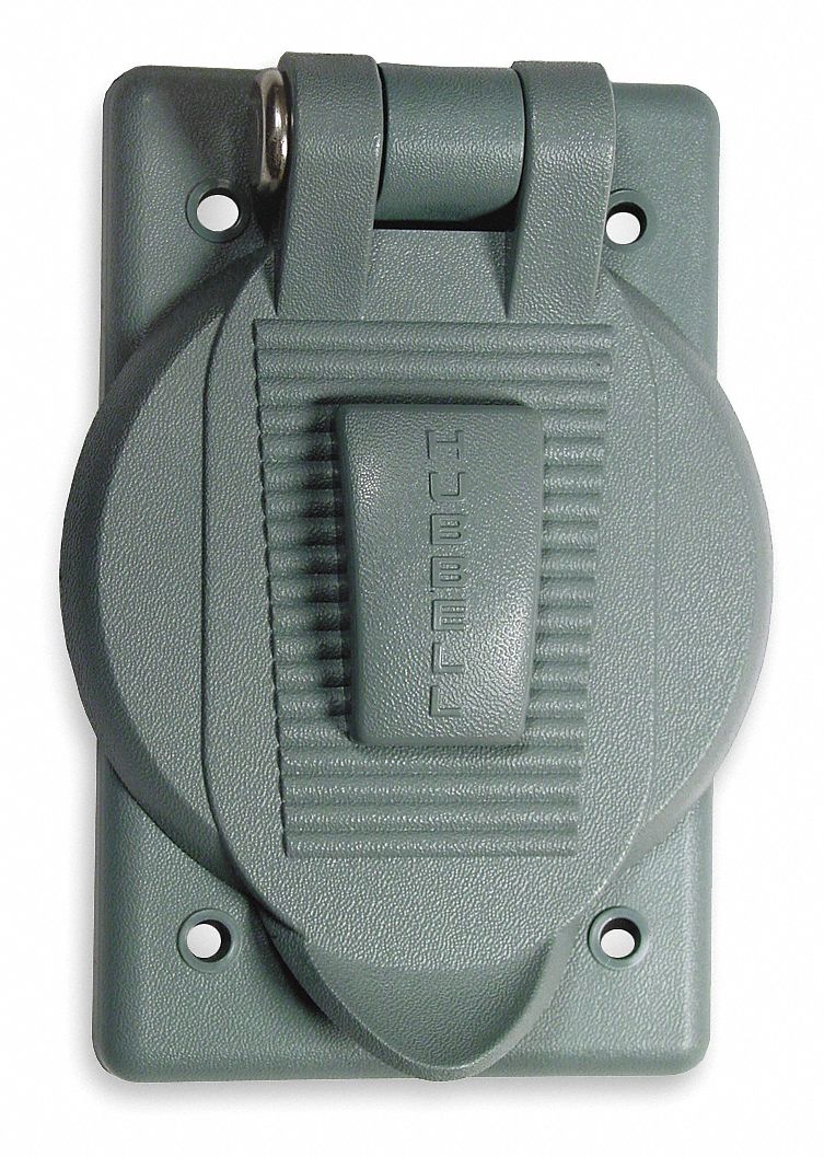 Weatherproof Cover Thermoplastic Gray