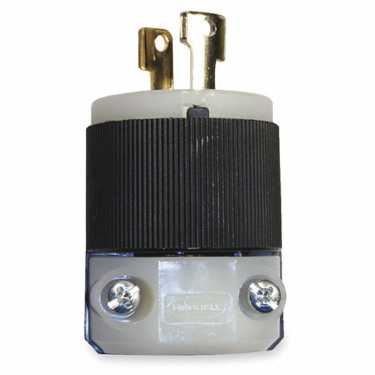 Hubbell HBL7545C Twist Lock Plug 15 a 125v for sale online 