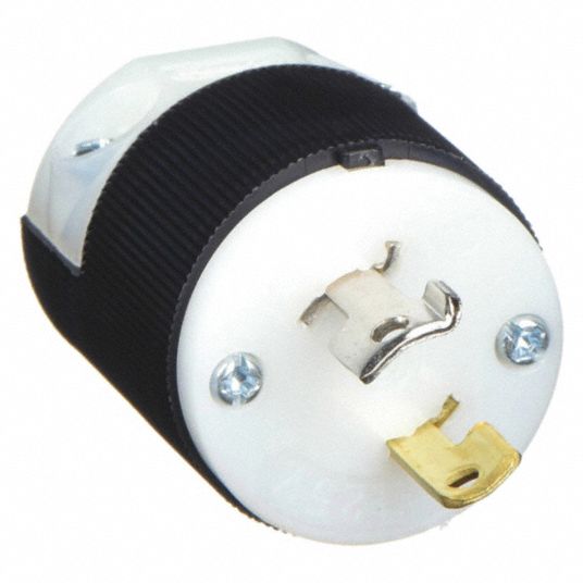 L115P, 125V AC, Locking Plug 3D261HBL7545C Grainger