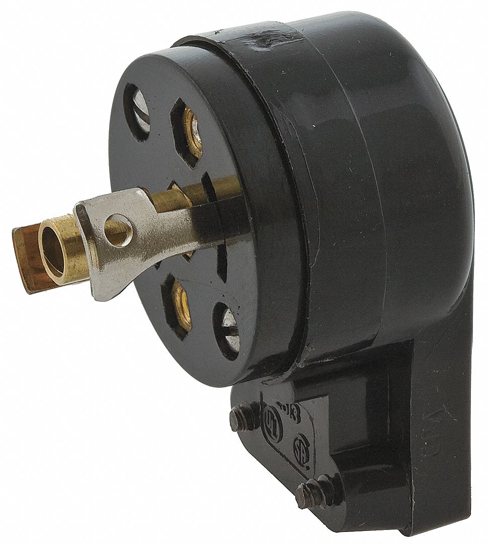 3D266 - Locking Angle Plug Std. 15 A ML-2P