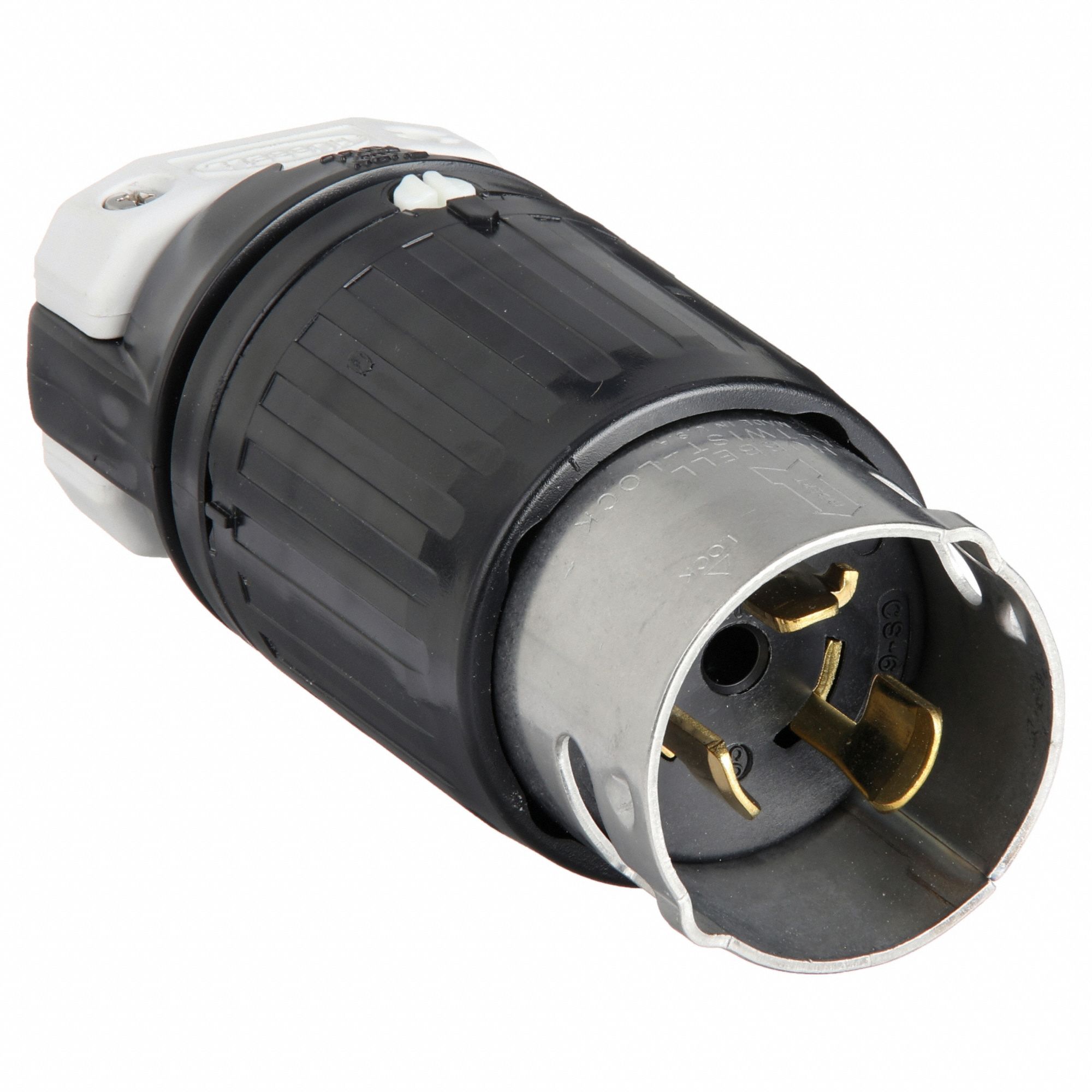 Locking Plug: 50 A, 125V AC, 2 Poles