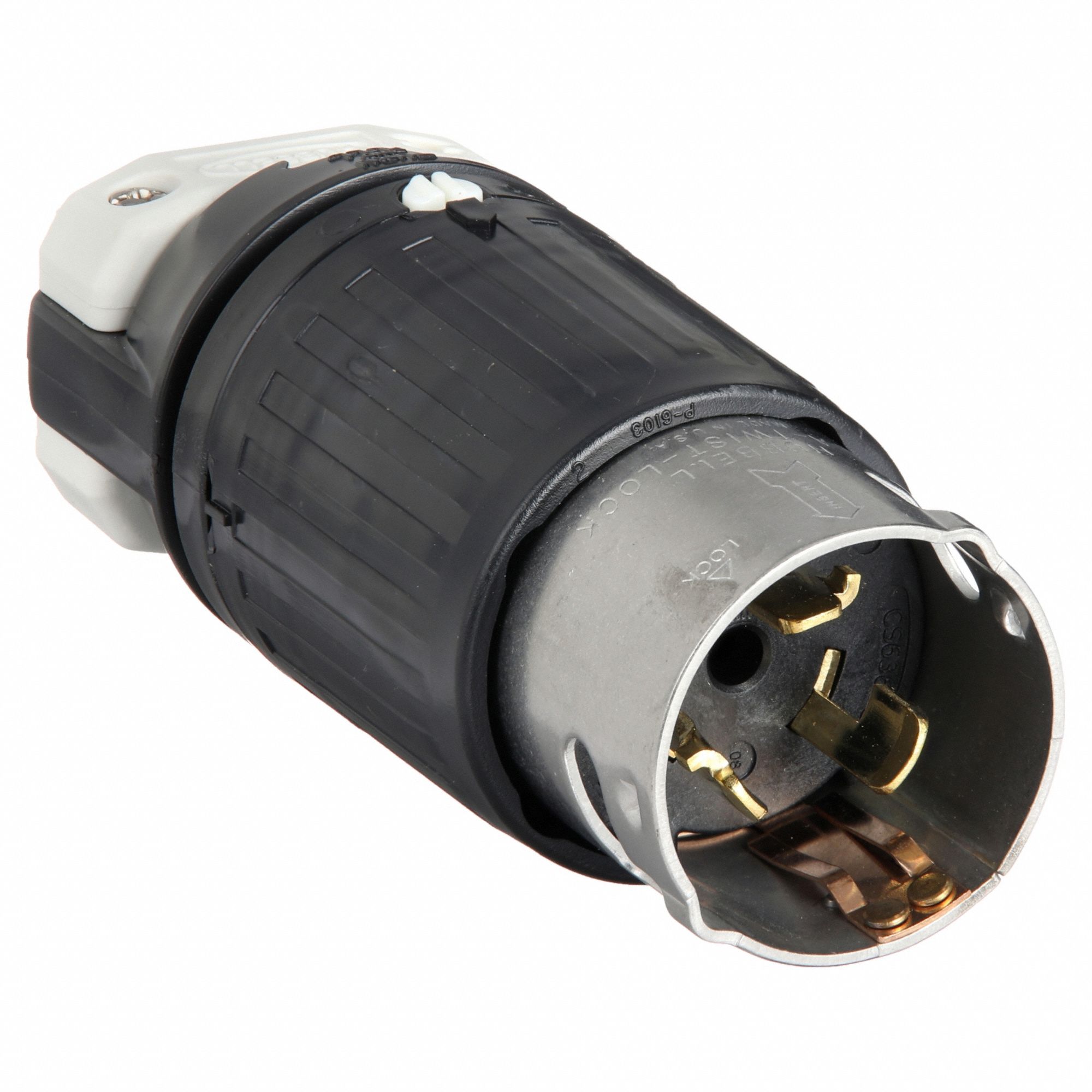 Locking Plug: 50 A, 125/250V AC, 3 Poles