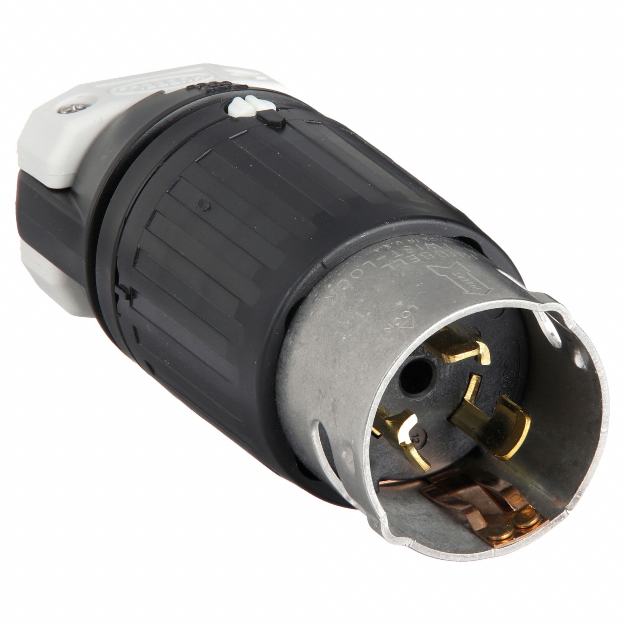 Locking Plug: 50 A, 250V AC, 3 Poles