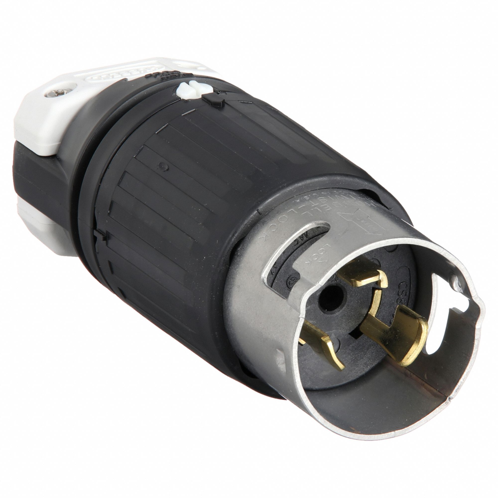 LOCKING PLUG,50 A,480V AC,SINGLE