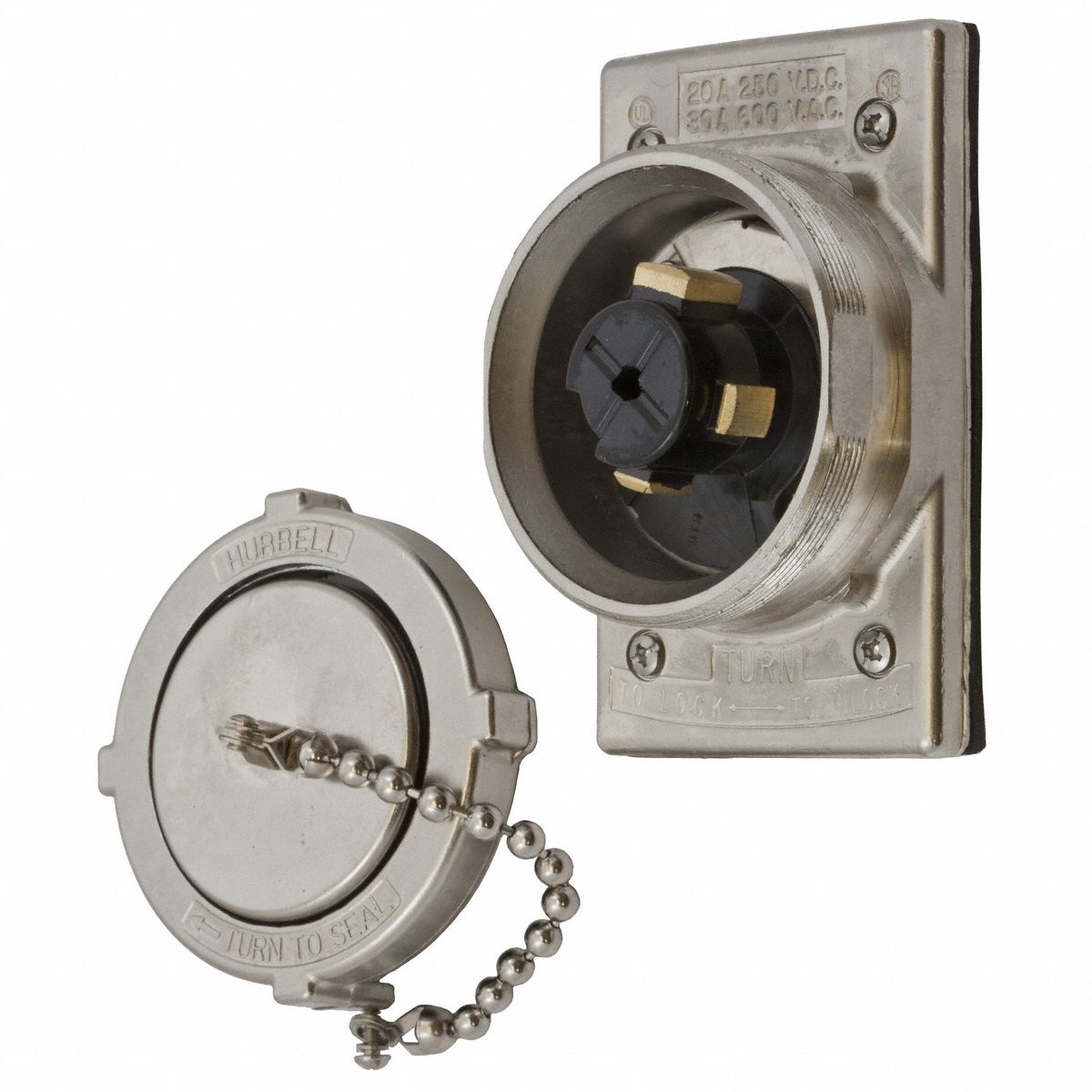 Non-NEMA Locking-Blade Plugs & Receptacles