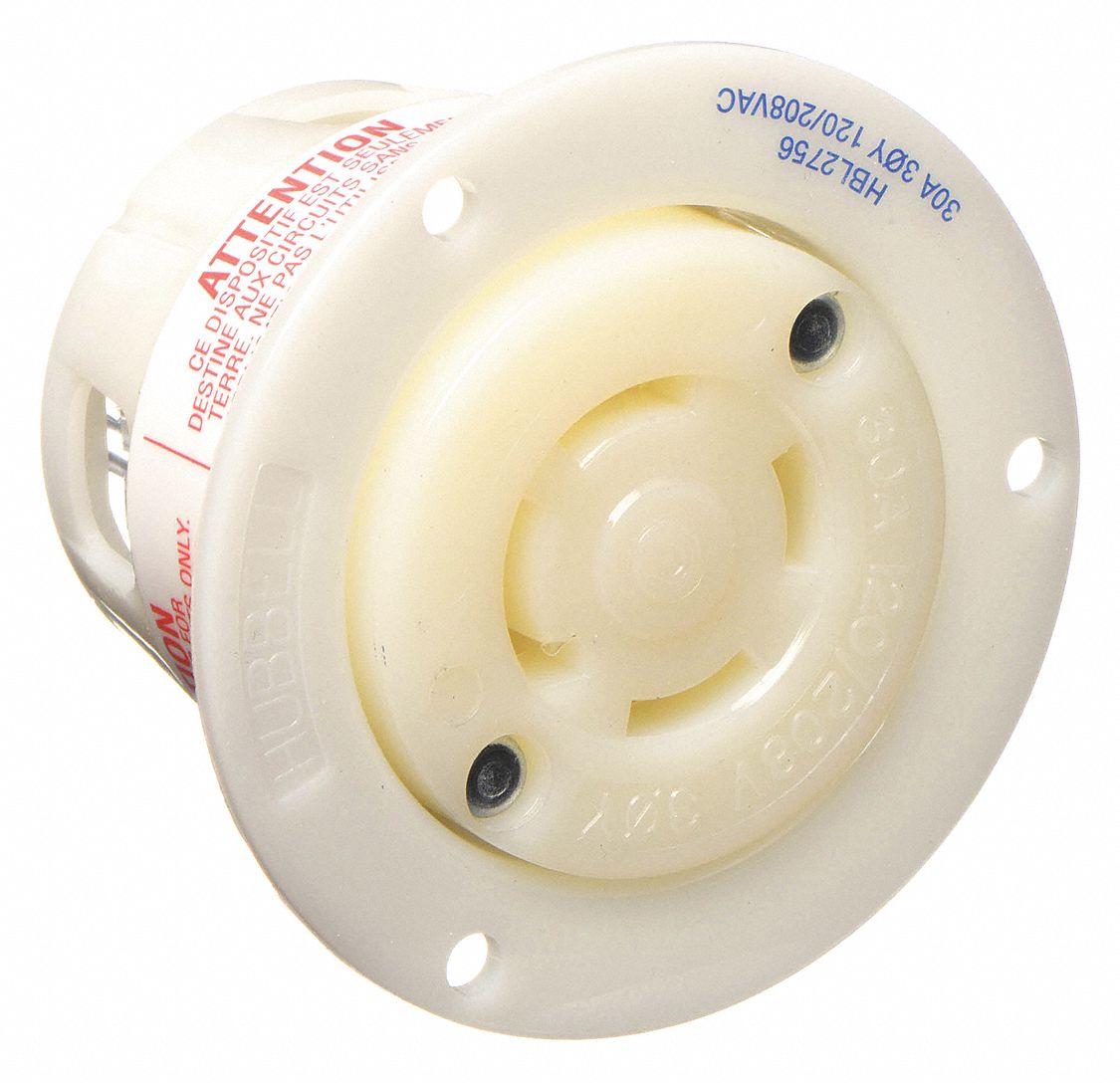 Flanged Locking Inlet: