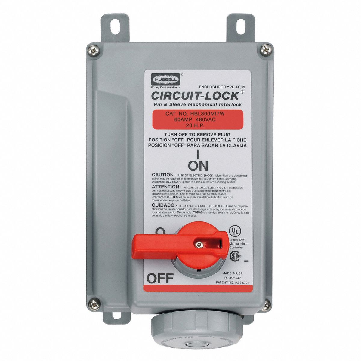 non-fused-60-a-mechanical-interlock-device-3d722-hbl360mi7w-grainger