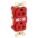 RECEPTACLE, DUPLEX, 5-20R, 125V AC, 20 A, RED, 2 POLE/3 WIRE, SCREW TERMINALS