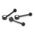 Low Profile Adjustable Tension Levers with Internal Threads