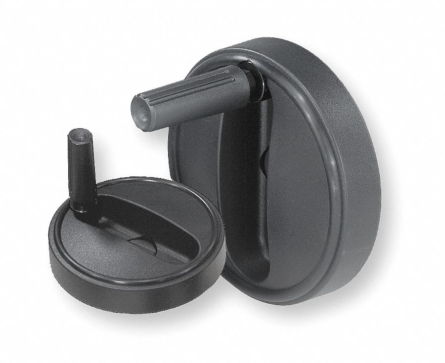 Hand Wheel, 1/2", Thermoplastic