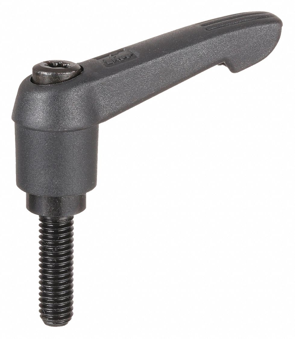 ADJUSTABLE HANDLE, #10-32 THREAD, EXTERNAL THREADS, 0.78, 1.85, MD, NG