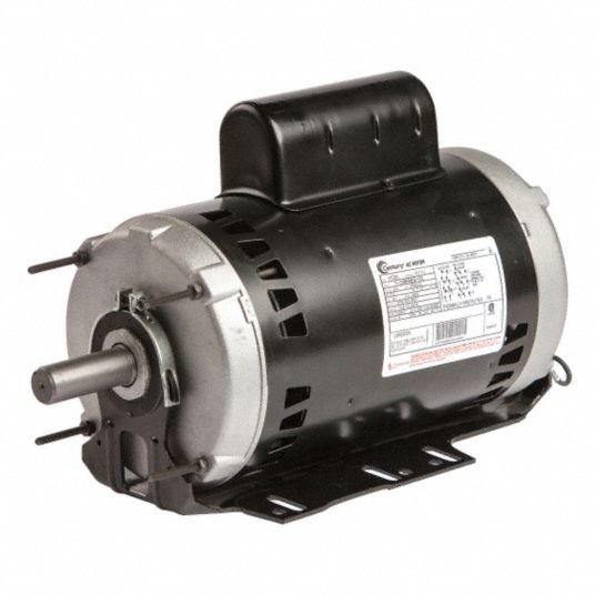 CENTURY, 1 Speed, Open Dripproof, Belt Drive Motor - 3DGD1|H1039L ...