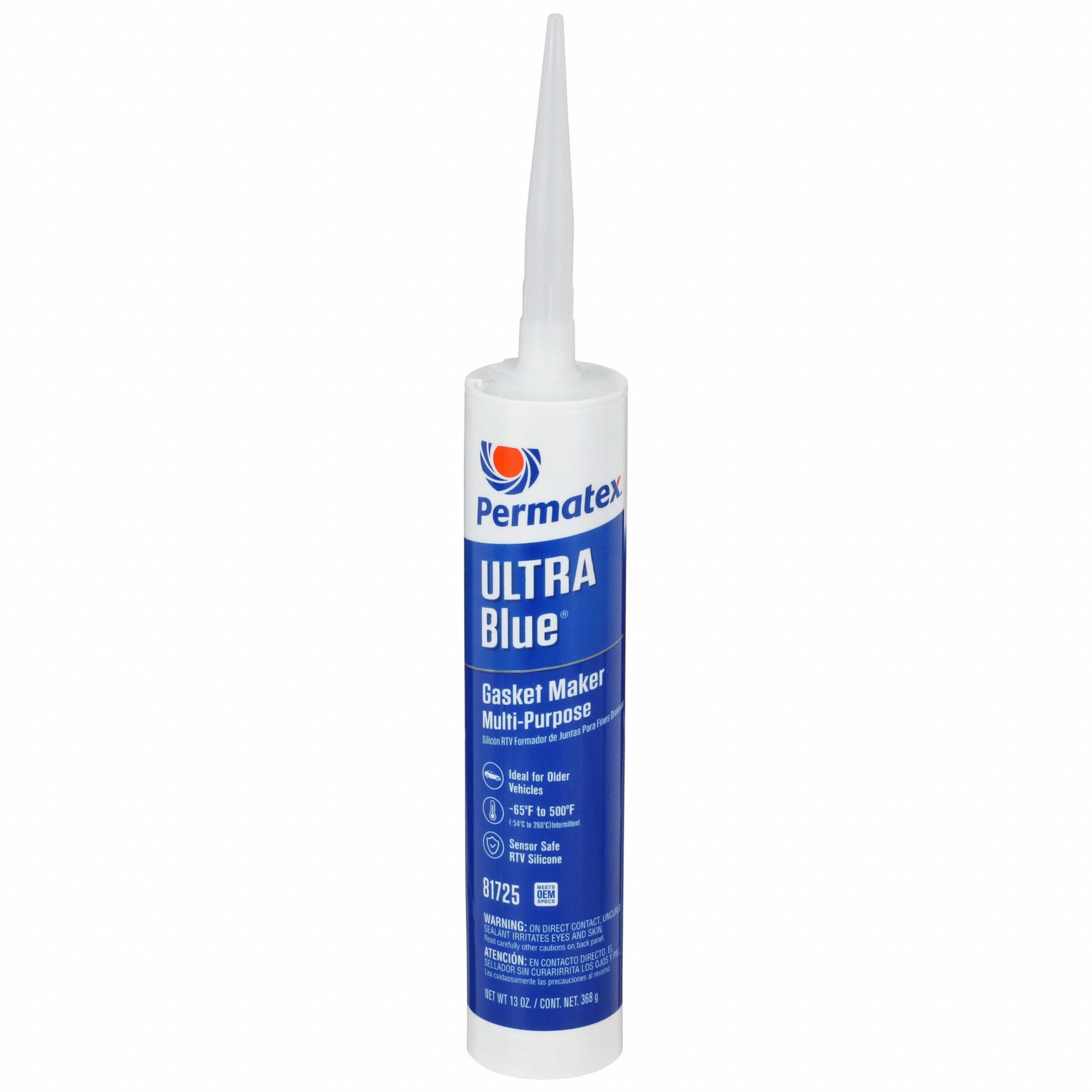 Permatex Blue RTV Silicone Gasket Maker, Sensor-Safe, 3 oz - 75153 