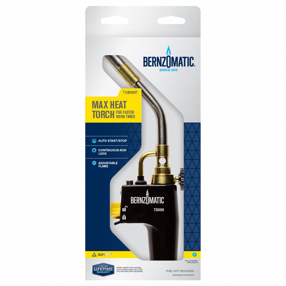 Welding Torch TS8000 Bernzomatic Style Blow Torch Kit Brazing Soldering