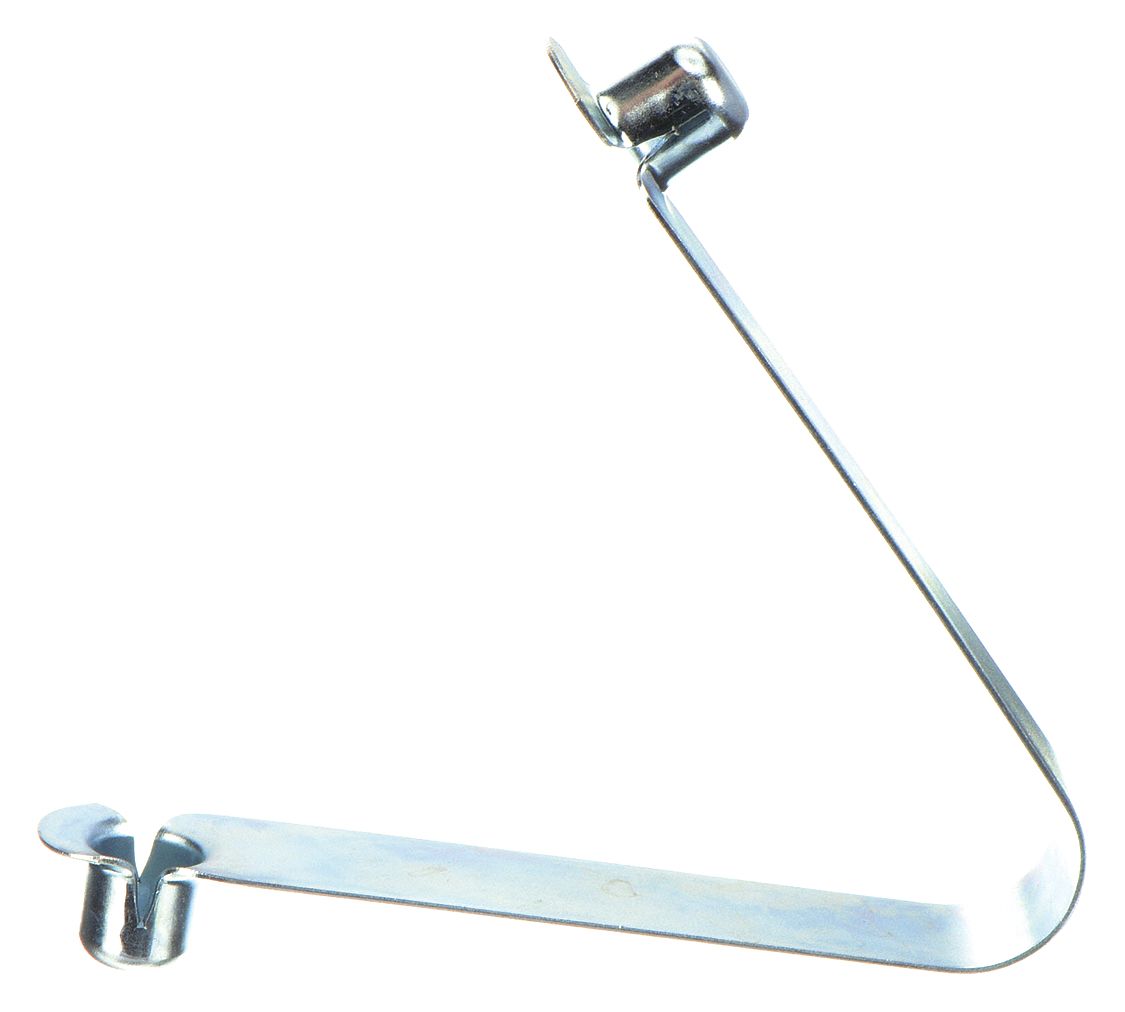 Snap Button: Double End, 0.365 in Wd, 0.018 in Thick, Steel, C-1050, Zinc Plated, 5 PK