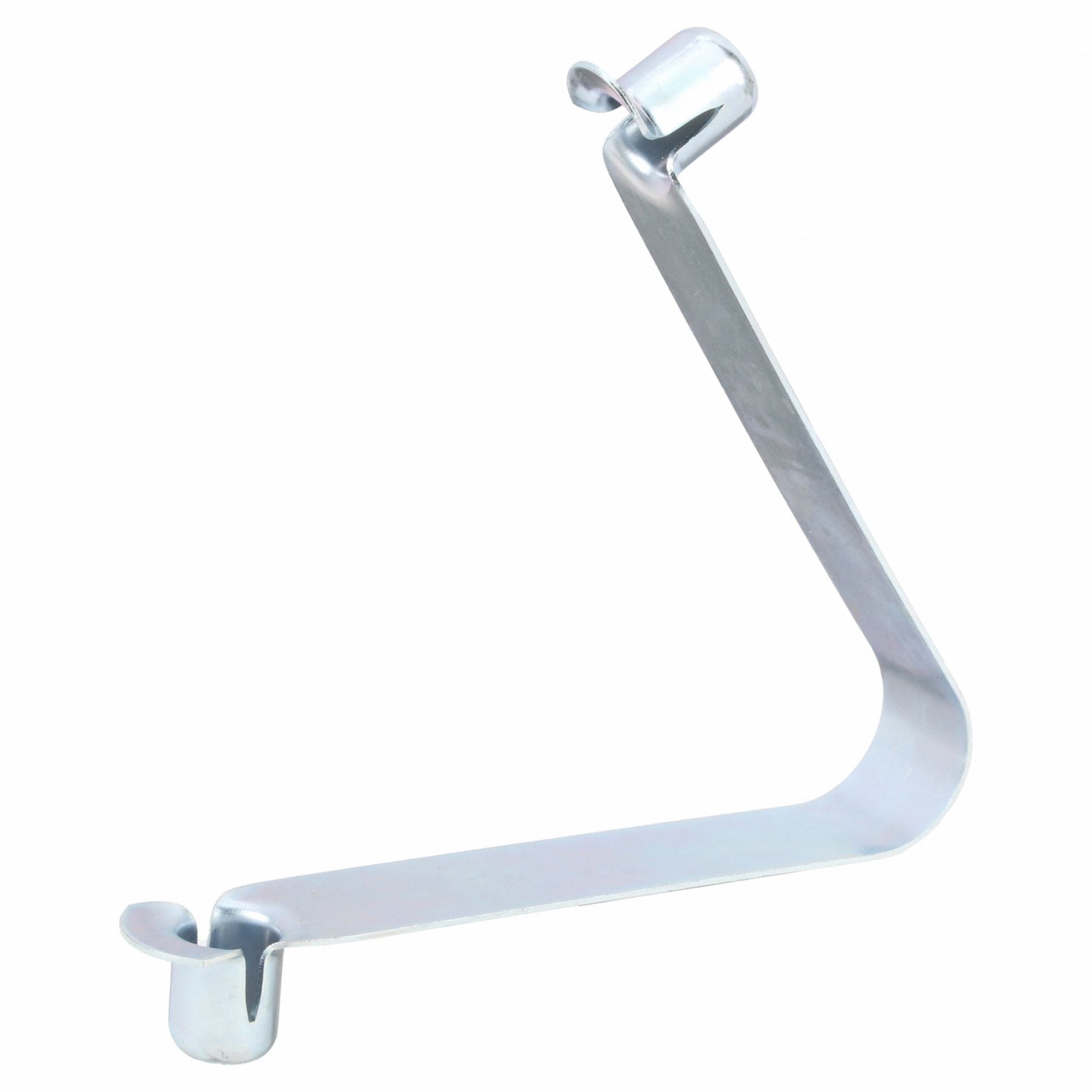 Snap Button: Double End, 0.53 in Wd, 0.025 in Thick, Steel, C-1050, Zinc Plated, 5 PK