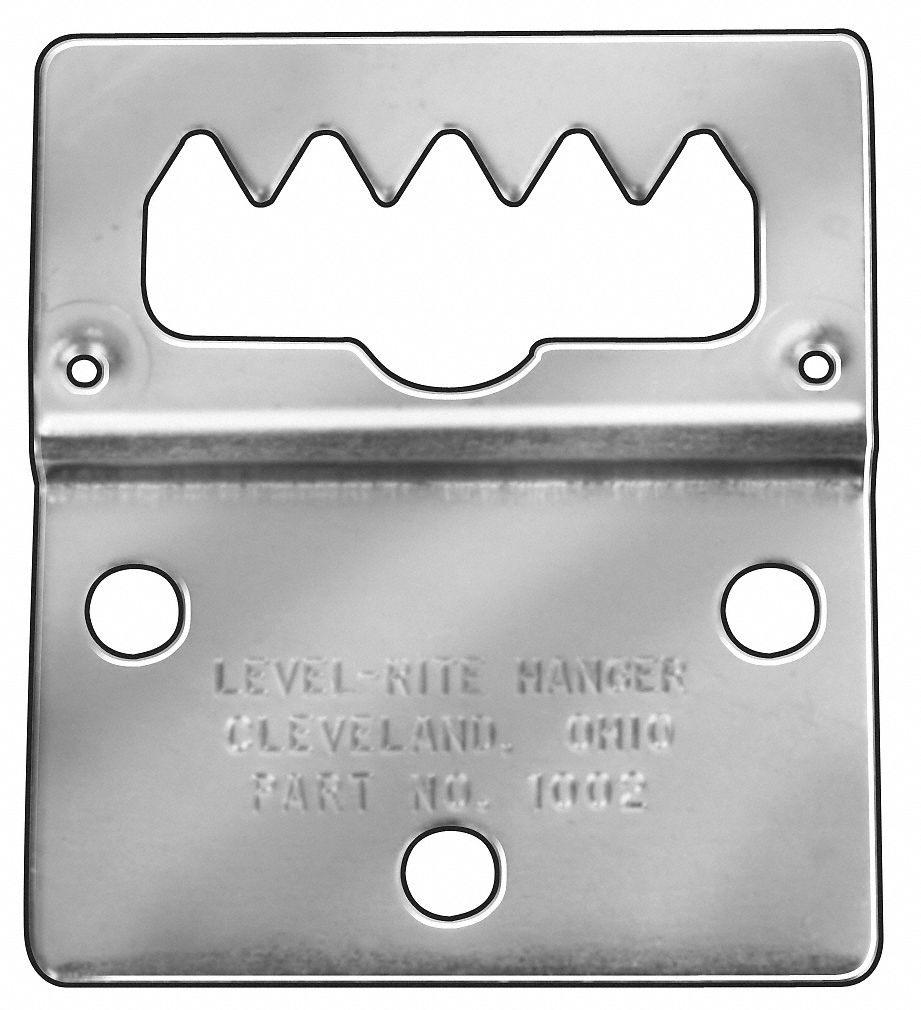 3DRE4 - Hanger 3 Hole Adj 2 W x2 1/4 L Pk2