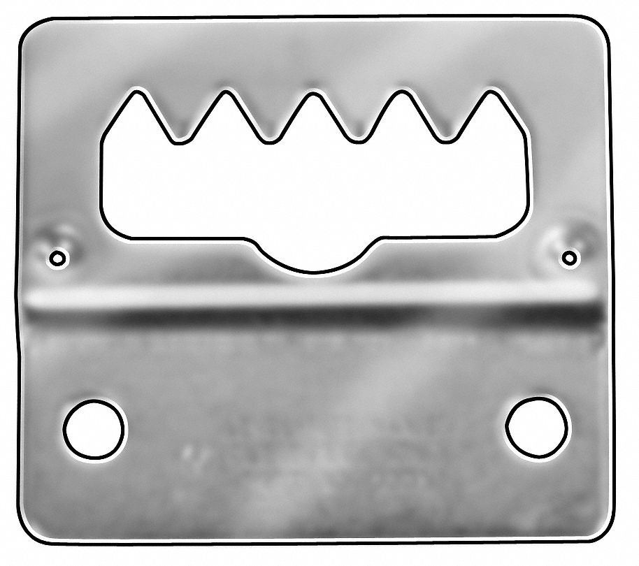 3DRE5 - Hanger 2 Hole Adj 2 W x1 3/4 L Pk2