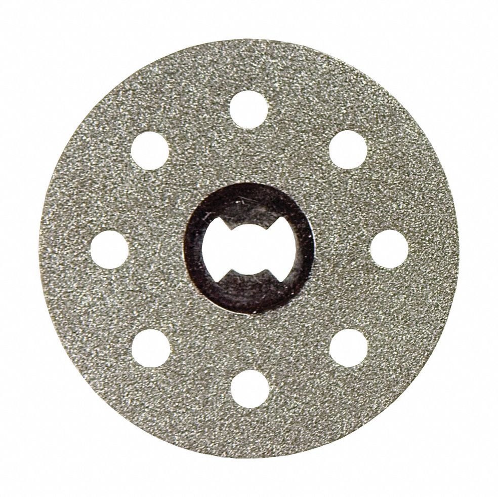 DIAMOND WHEEL, 1½ IN DIA, 1/32 IN THICK, 35000 RPM, FLOOR TILE/CERAMIC, UNMOUNTED