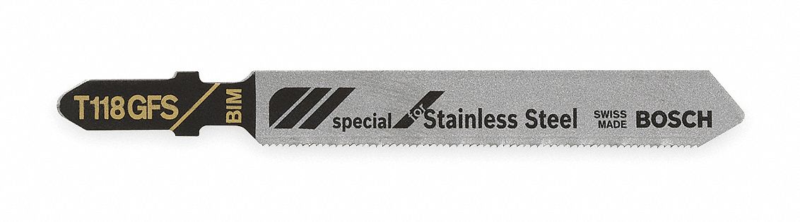 Stainless steel outlet jigsaw blades