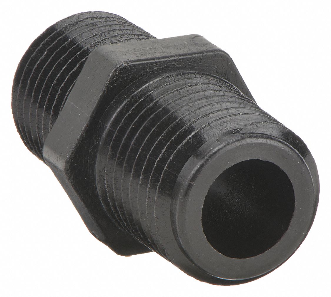 1 4 In X 1 4 In Fitting Pipe Size, Schedule 80, Hex Nipple - 3dtj4 