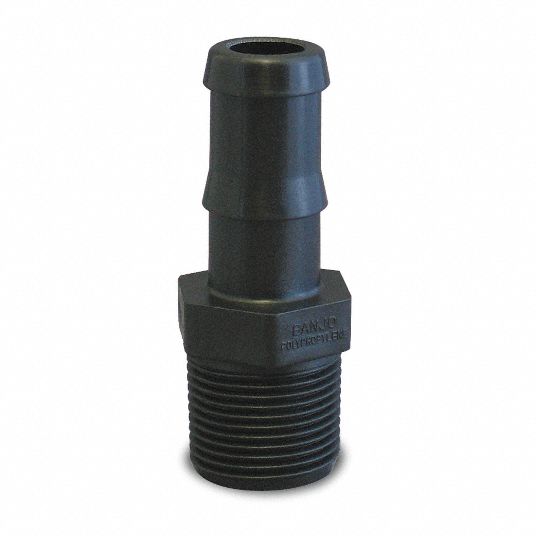 BANJO Barbed Hose Fitting, Fitting Material Polypropylene x