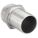 BARBED HOSE FITTING, FOR 1¼ IN HOSE ID, HOSE BARB X NPT, MALE X MALE, HEX