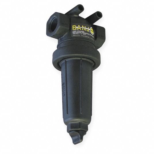 BANJO 50 Mesh TLine Strainer, 297 Microns, 3/4 in Pipe Size 3DTX1