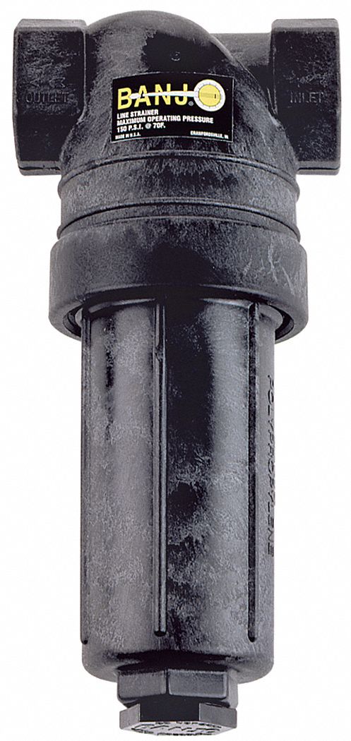 thumbnail image 2 of 3/4" Stainless Steel Screen Irrigation Filter - Y-Shape, 120 Mesh, With Pressure Regulator For Drip Systems & Pumps 2 of 11