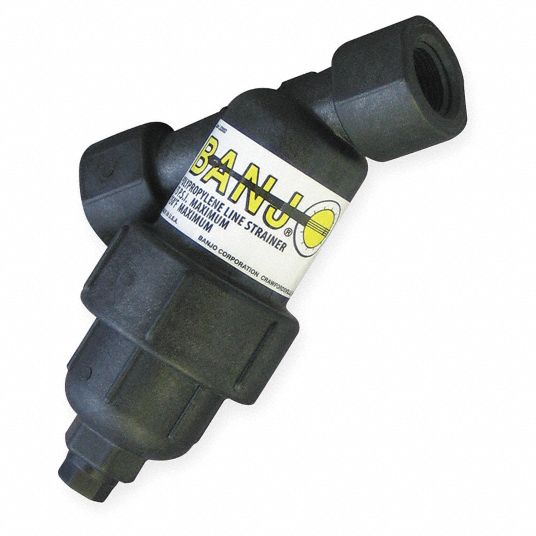 BANJO 3/4 in Y Strainer, FNPT x FNPT, 40 Mesh, 5 15/16 in Length