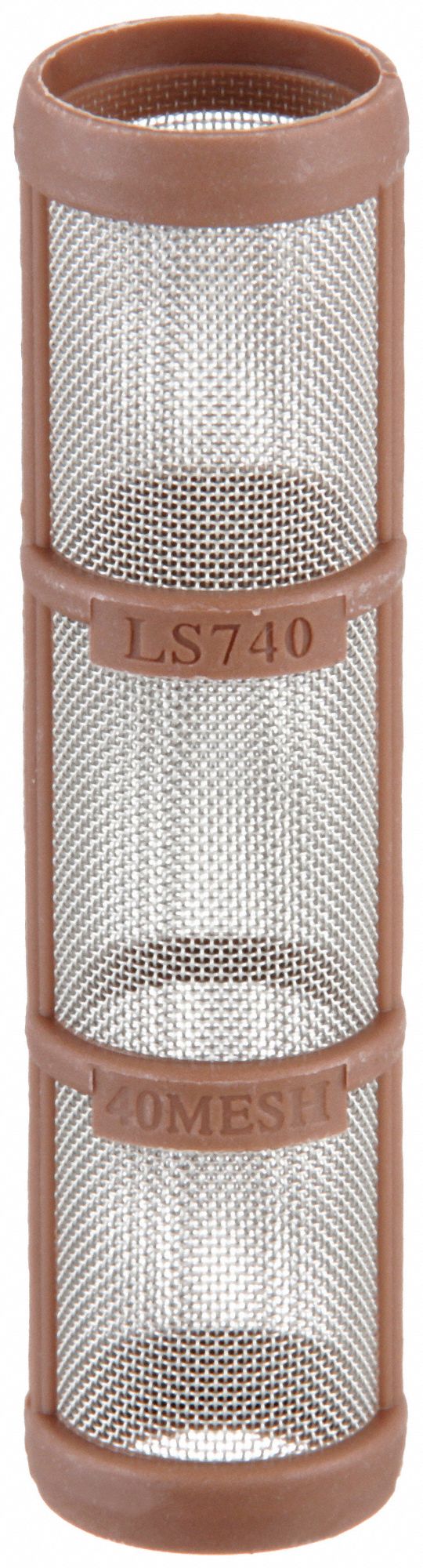 STRAINER SCREEN,35 MESH,5 1/4IN L,316 SS