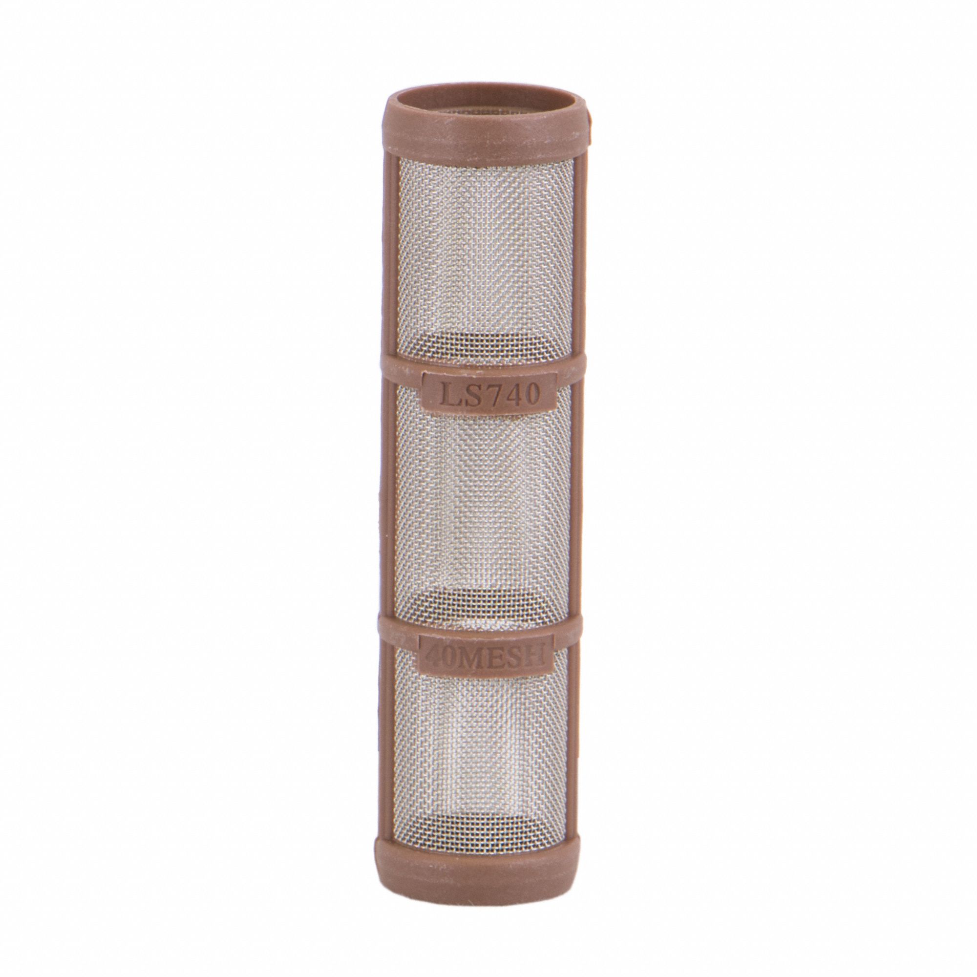 STRAINER SCREEN: 40 MESH, 4 IN LENGTH, 316 STAINLESS STEEL