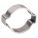 HOSE CLAMP, 13/64 IN TO 9/32 IN CLAMPING DIA, 304 STAINLESS STEEL, 2,500 N MAX CLOSING FORCE