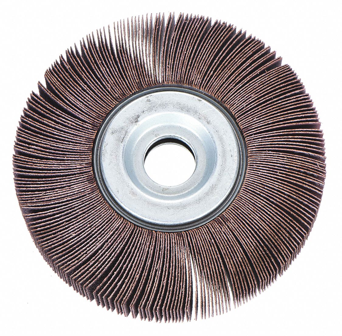 Flap Wheel, 6 in Dia,  1 in W,  1 in Arbor