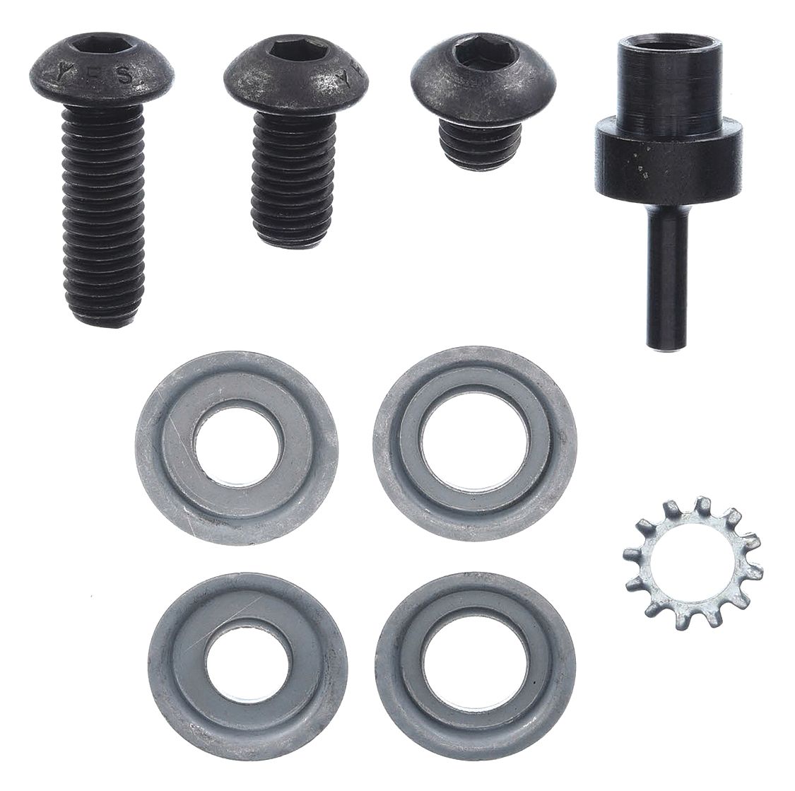 ERRECOM Rotary Swivel Adapter Set - M 1/4 X F 1/4 SAE For AC Service (R410a, R134a, Etc.) - Made In Italy