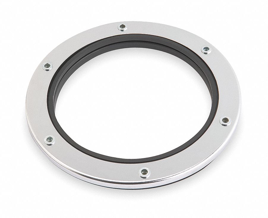 MOUNTING GASKET,RUBBER,CHROME PLATE