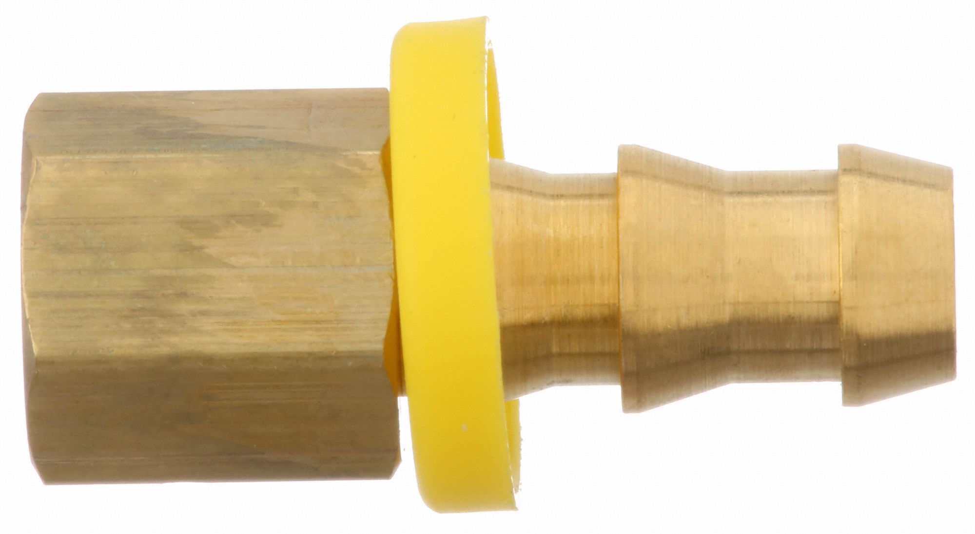 CONTINENTAL PushOn Hose Fitting Hose Barb x NPTF, 3/8 in x 1/4 in