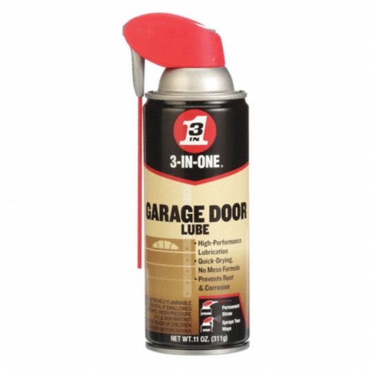 New Garage Door Lubricant At Home Depot 