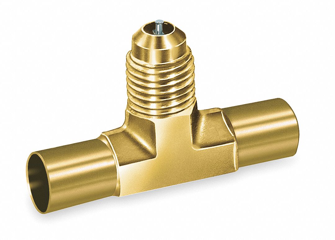 Jb Industries 1 4 Access Valve Tee 3 8 In Ods X 1 2 In Odf Connection Size 3dwz7 A Grainger