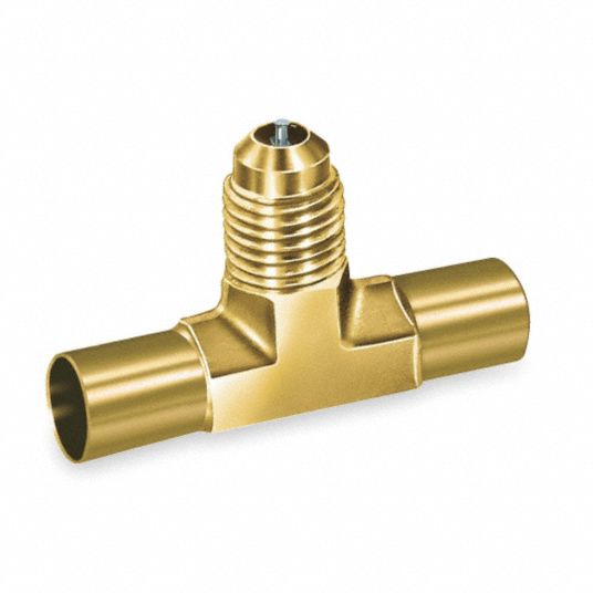 Jb Industries 1 4 Access Valve Tee 3 8 In Ods X 1 2 In Odf Connection Size 3 Pk 3dwz7 A Grainger