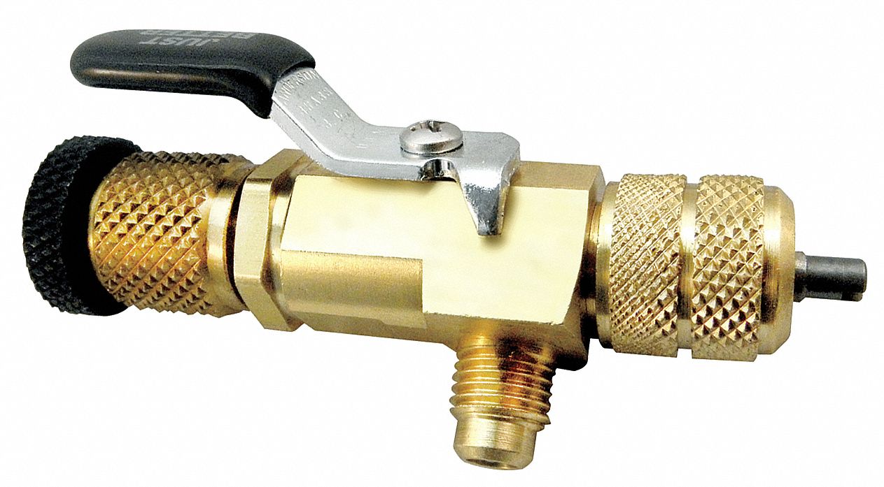 Valve Core Remover: 4 in Lg, 1/4 in Male SAE, 1/4 in Male SAE