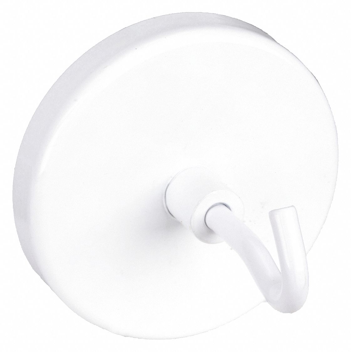 Hook: 26 lb Wt Capacity, 1 Hooks per Base, White, 1 Points per Hook