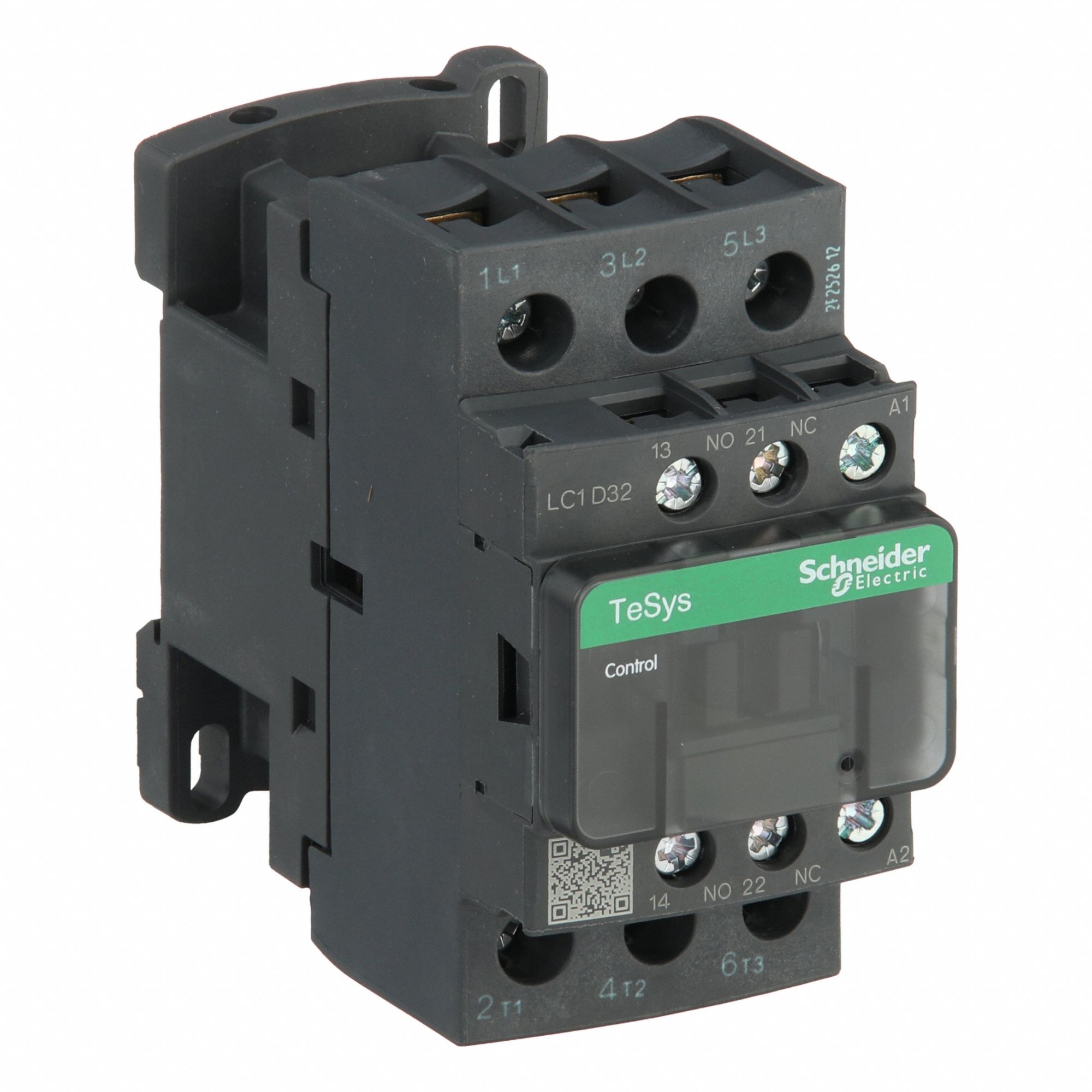 IEC Magnetic Contactor: Non-Reversing, 3 Poles, 3NO Contacts, 32 A, 24V AC Coil