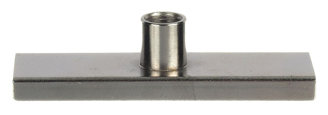 Ceramic Magnets: Encased and Threaded, 29/32 in Wd, 0.25 in Thick, 3 in Lg
