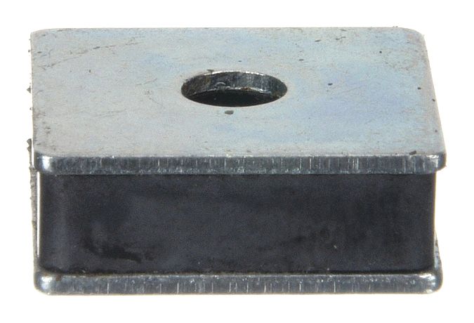 Ceramic Magnets: Encased, 3/4 in Wd, 0.25 in Thick, 3/4 in Lg