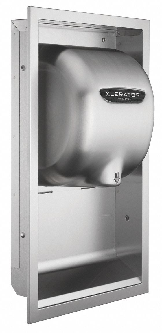 XLERATOR 14 3/8 in x 3 3/8 in x 26 in Stainless Steel Recess Kit