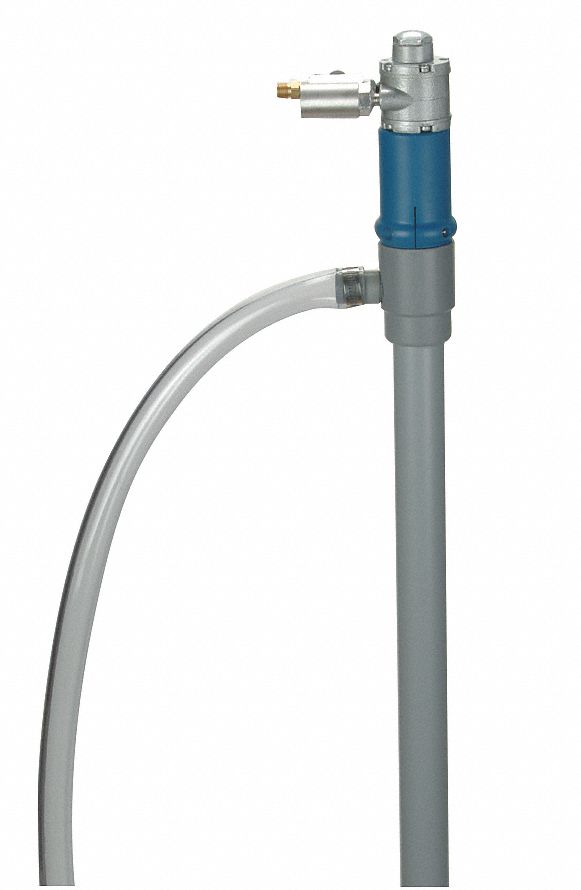 FINISH THOMPSON Air Operated Drum Pump, Basic Pump with Discharge Hose