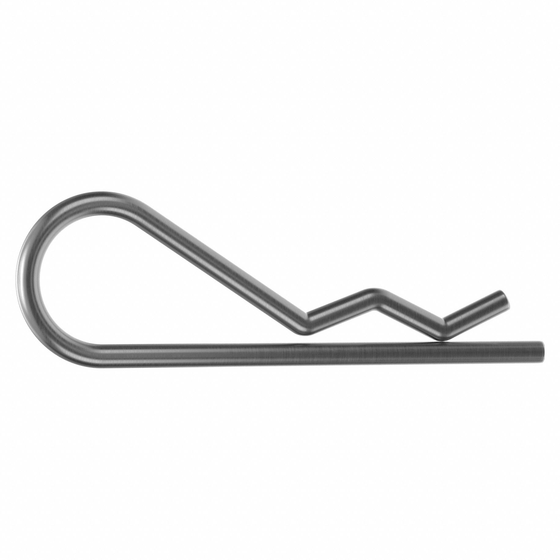 Cotter Pin, 0.148 in dia, 3.312 in L, PK5: Bridge, Inch, 9/64 in Pin Dia, 3 5/16 in Shank Lg, 316, 5 PK