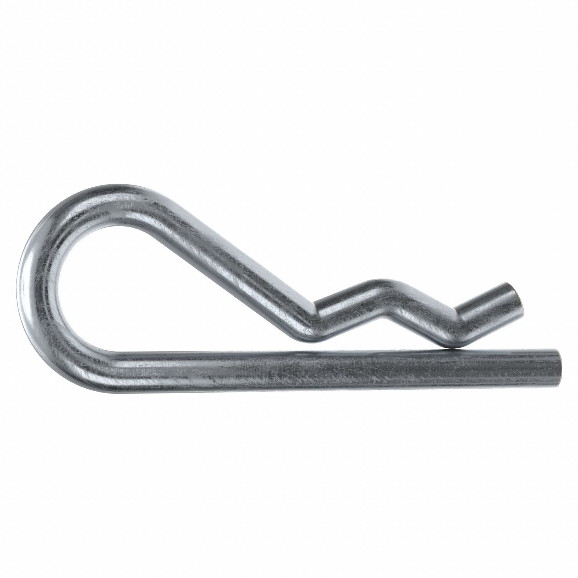 Cotter Pin, 19/64 in dia, 4 in L, PK10: Bridge, Inch, 19/64 in Pin Dia, 4 in Shank Lg, Steel, 10 PK