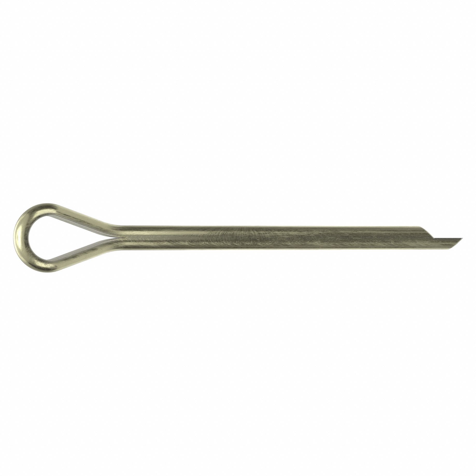 Cotter Pin, 0.375 in dia, 5 in L, PK25: Extended Prong, Inch, 3/8 in Pin Dia, 5 in Shank Lg, 25 PK